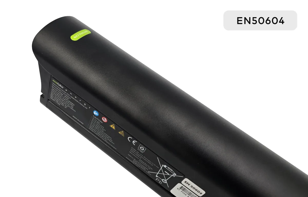 Bateria Ecobike X-Series CAN 36V 14-17.5 Ah EN50604