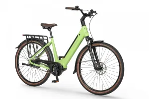 Rower elektryczny Ecobike LX 100 Automatic Pastel Green