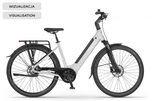 Rower elektryczny Ecobike LX 100 Automatic Pearl