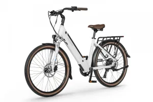 Rower elektryczny Ecobike X-City Flat White 26"