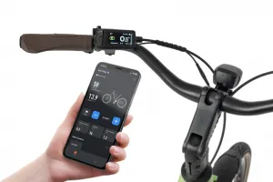 Rower elektryczny Ecobike LX 100 Automatic Pastel Green