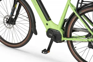 Rower elektryczny Ecobike LX 100 Automatic Pastel Green