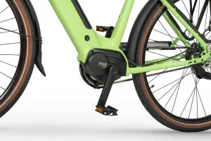 Rower elektryczny Ecobike LX 100 Automatic Pastel Green