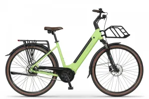 Rower elektryczny Ecobike LX 100 Automatic Pastel Green