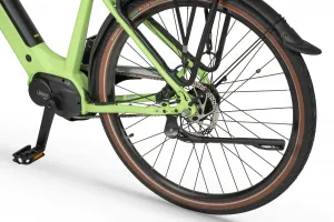 Rower elektryczny Ecobike LX 100 Automatic Pastel Green