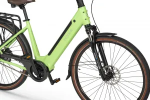 Rower elektryczny Ecobike LX 100 Automatic Pastel Green