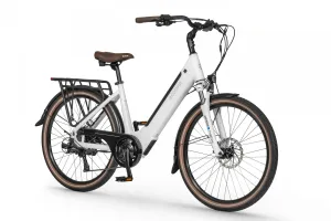 Rower elektryczny Ecobike X-City Flat White 26"