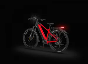 Rower elektryczny Ecobike RX 500 Black Red SUV - CAN