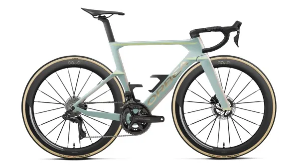 Produkt Orbea rower szosowy ORCA AERO M10i LTD PWR 60 Frozen - Aurora Obraz