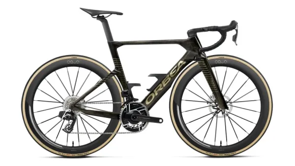 Produkt Orbea rower szosowy ORCA AERO M11e LTD PWR 53 Gold - Titanium Obraz