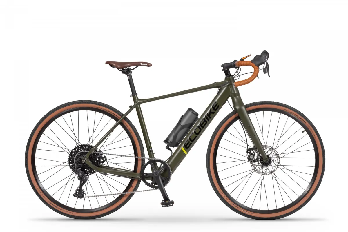 Lekki rower elektryczny gravel Ecobike Forest Plus