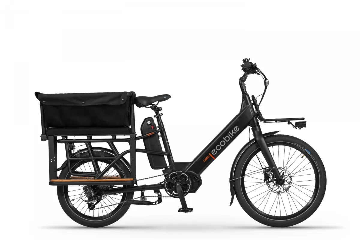 Rower elektryczny Ecobike Cargo z dodatkowym siedziskiem