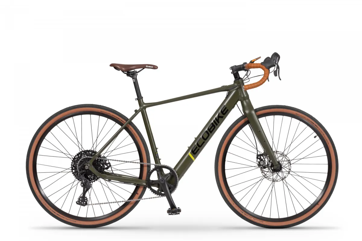 Lekki rower elektryczny gravel Ecobike Forest