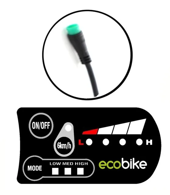Wyświetlacz Ecobike LED Walk Assist (Basic, Basic Nexus)