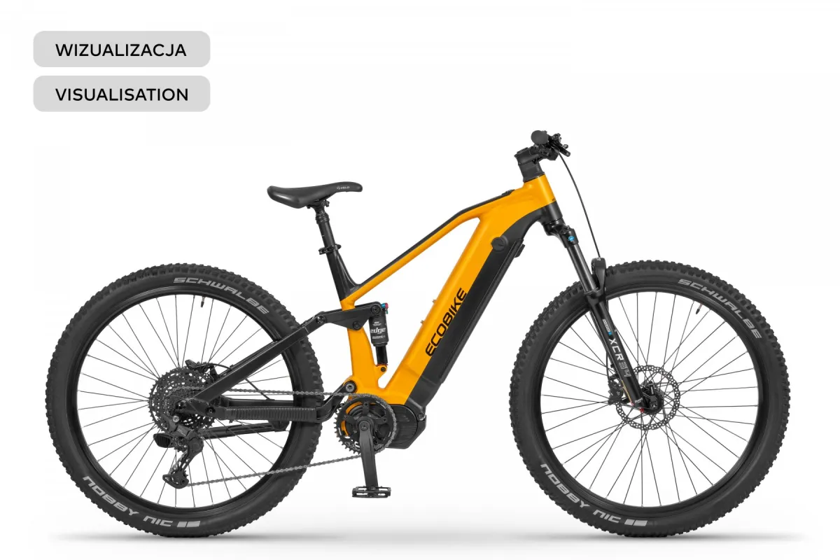 Rower elektryczny Ecobike RX 500 MAX Yellow