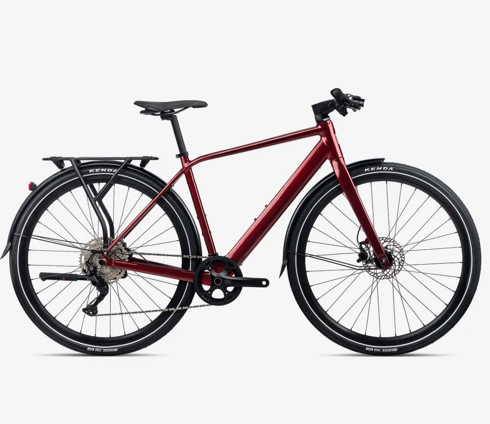 Orbea rower elektryczny  VIBE H30 EQ L Metallic Dark Burgundy Red