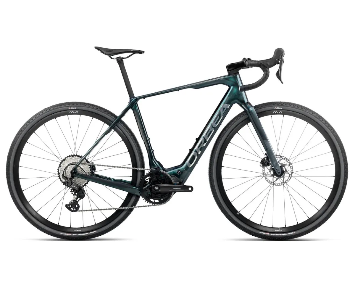 Orbea rower elektryczny DENNA M30 XS Escape Green Gloss - Foggy Matt