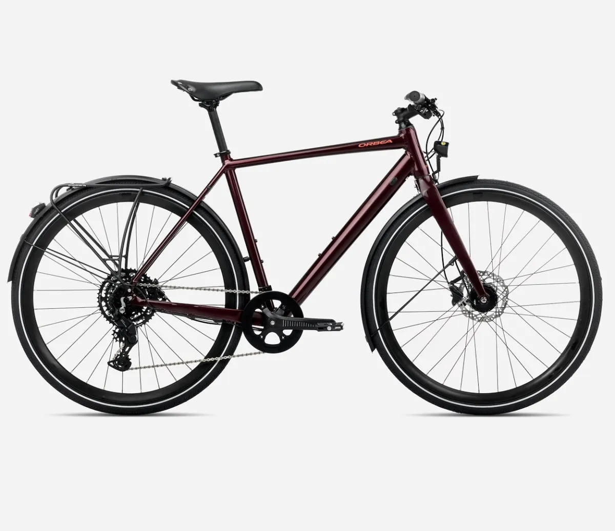 Orbea rower miejski VECTOR 25 EQ S Burgundy Red