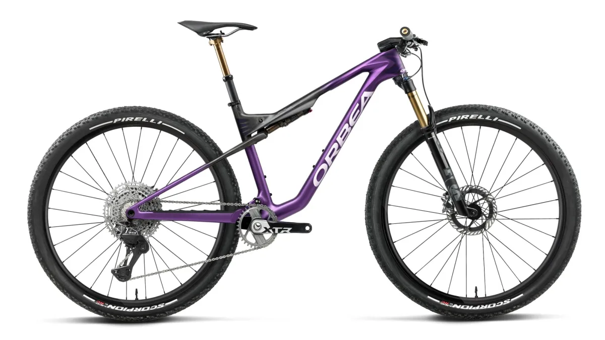 Orbea rower MTB OIZ M-TEAM FACTORY S Plum - Black