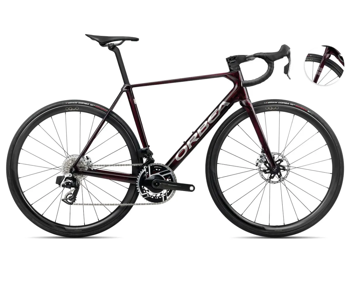 Orbea rower szosowy ORCA M11eLTD PWR 51 Wine Red - Tit