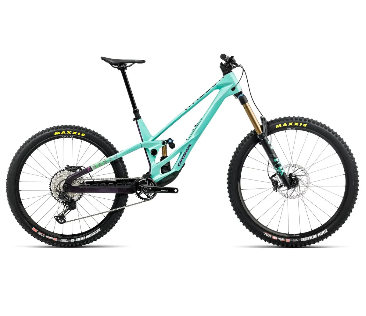 Orbea rower MTB RALLON E-TEAM L Aloha Green - Purple