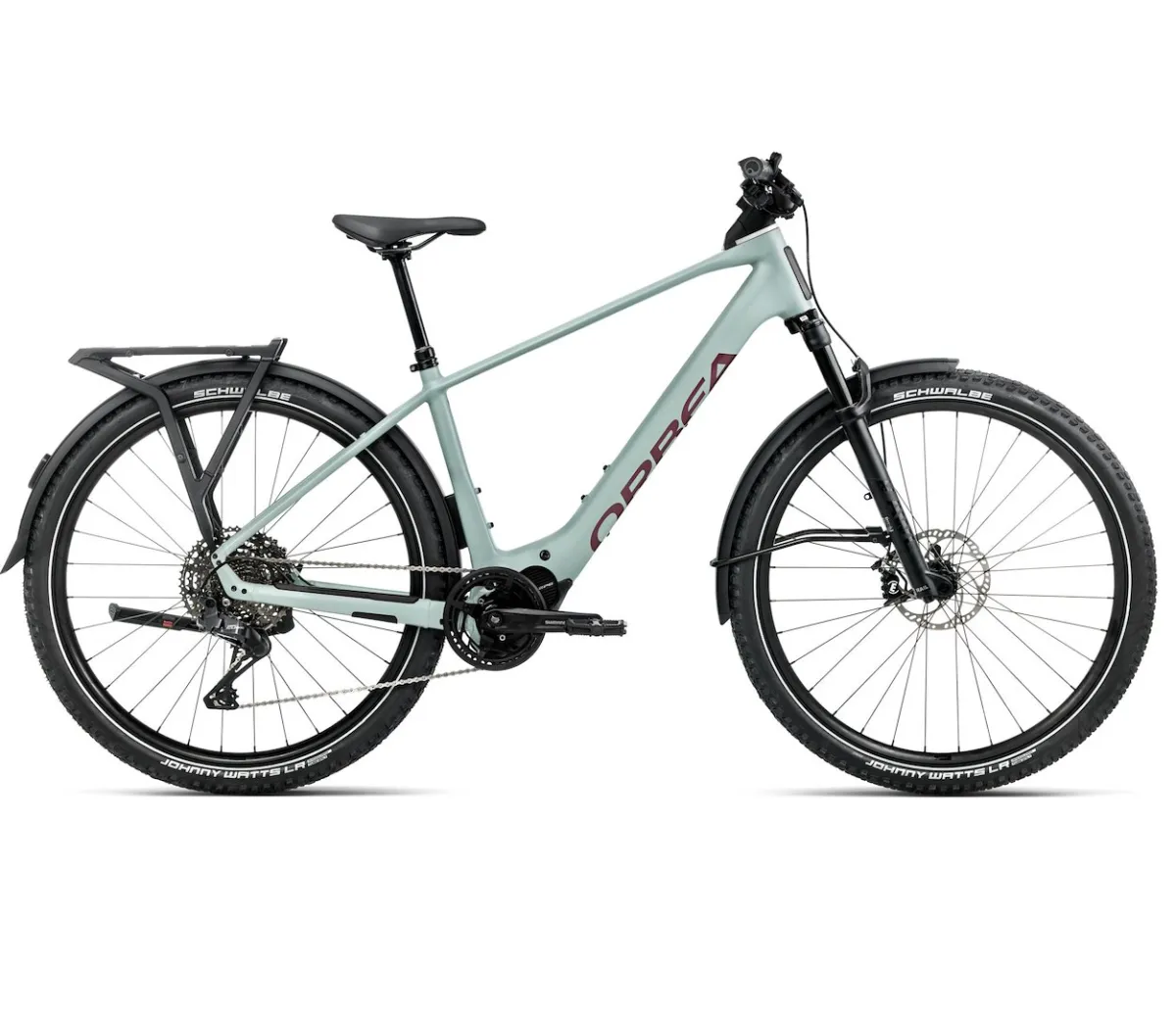 Orbea rower elektryczny KEMEN ADV 10 M Blue-Brugundy