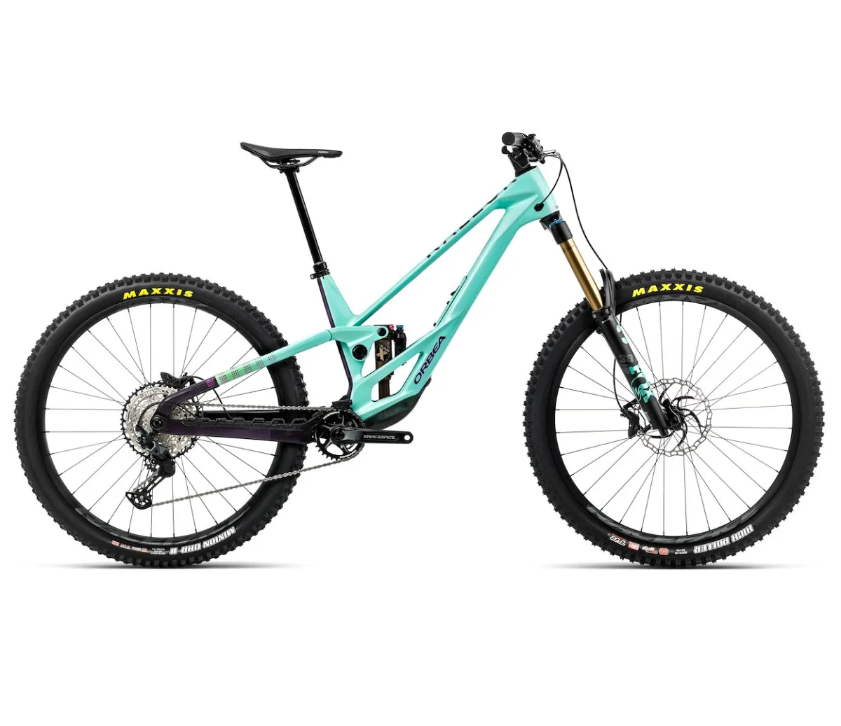 Orbea rower MTB RALLON 450 E10 M Aloha Green - Purple