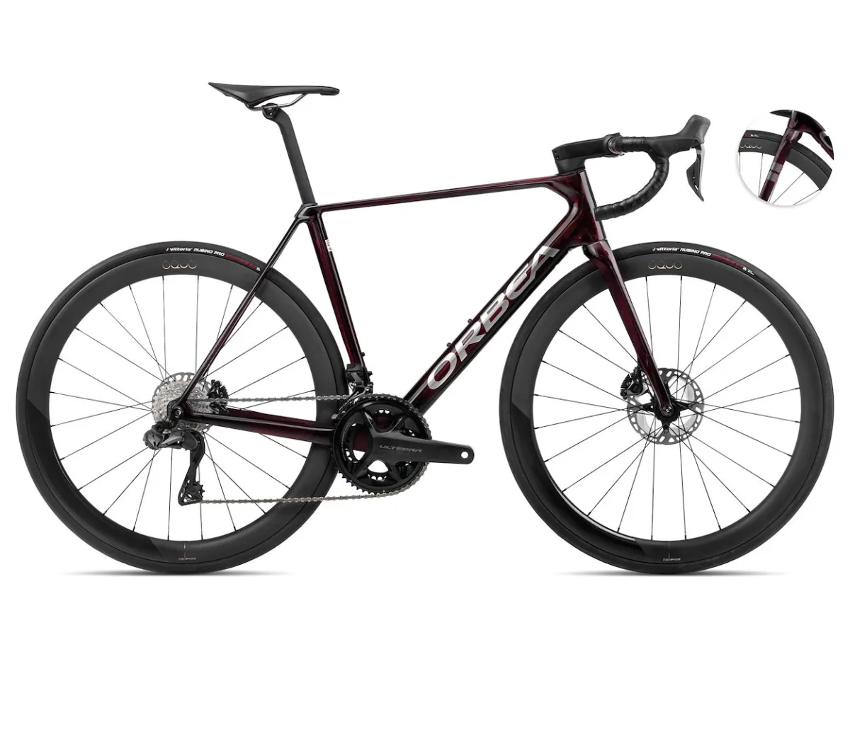 Orbea rower szosowy ORCA M20iLTD 57 Wino-Tytan