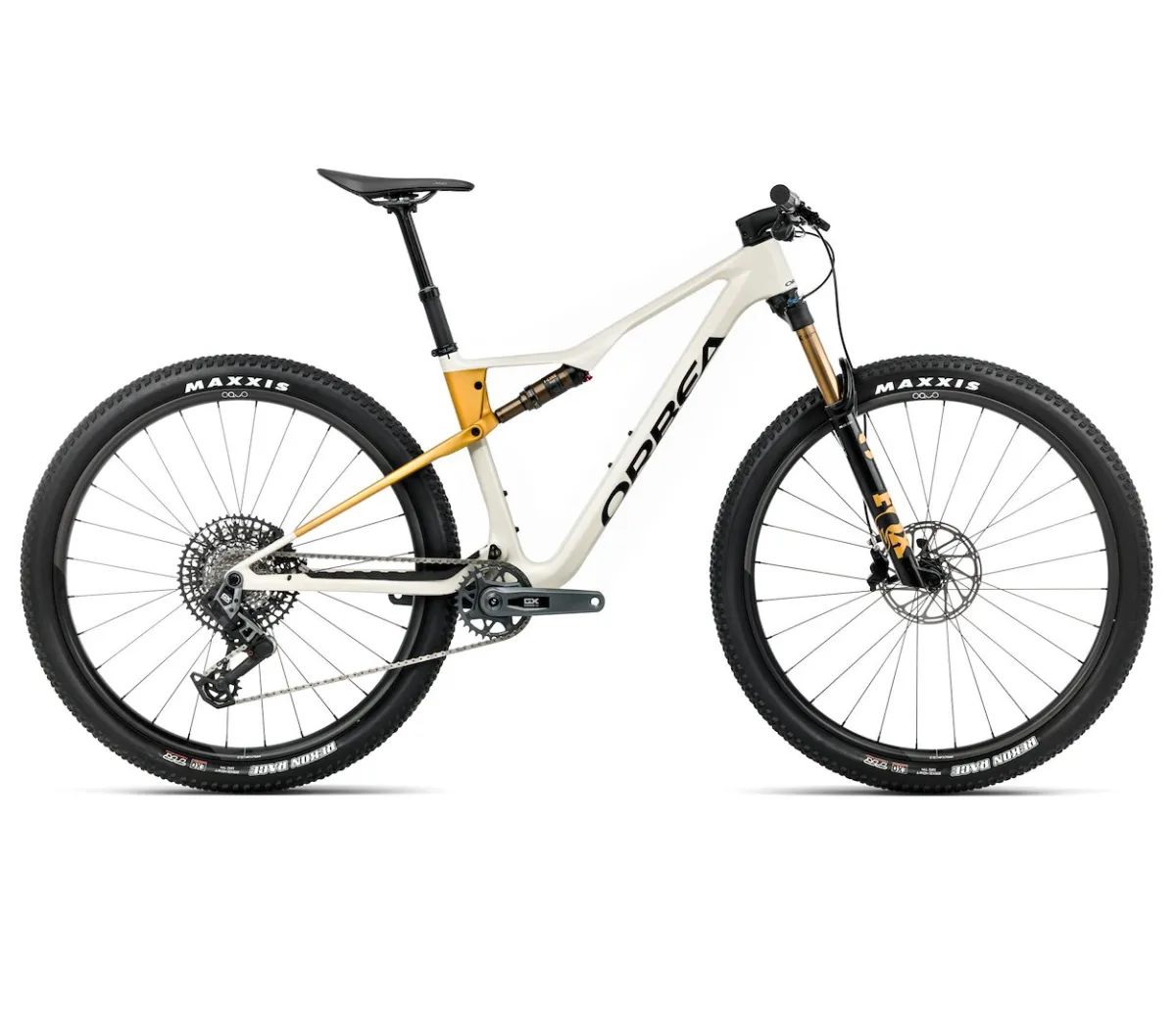 Orbea rower MTB OIZ M10 AXS S White-Yellow