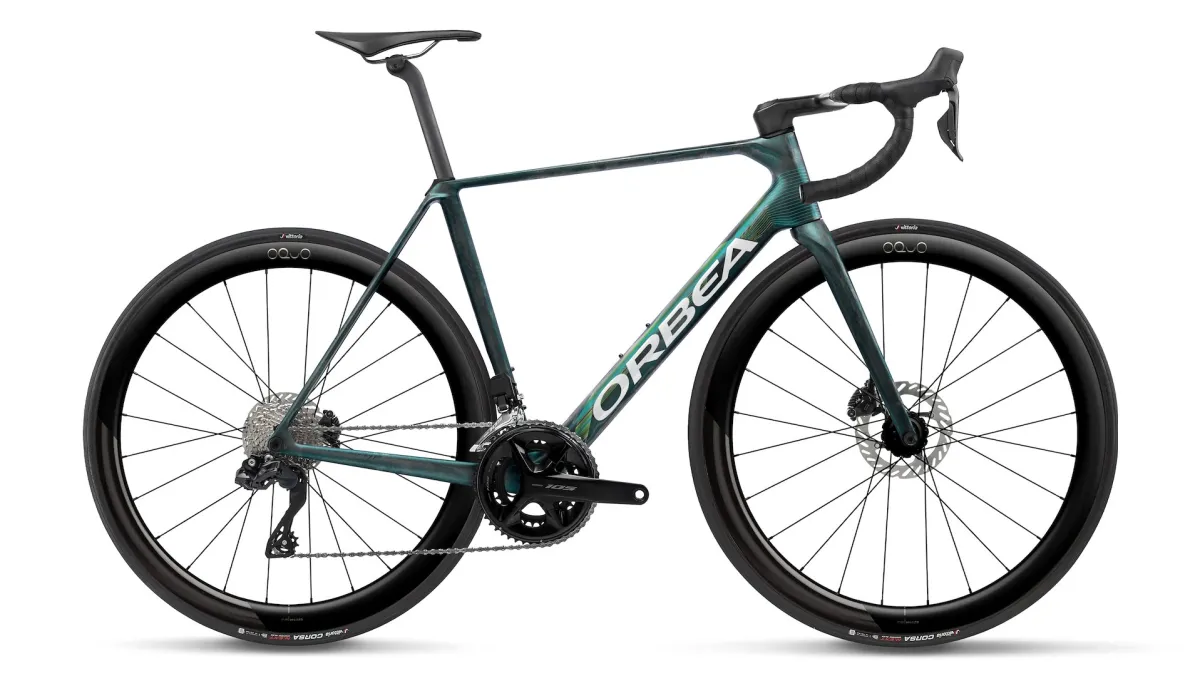 Orbea rower szosowy ORCA M30i LTD PWR 53 Green - Carbon