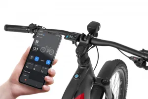 Rower elektryczny Ecobike RX 500 Black Red SUV - CAN
