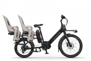 Rower elektryczny Ecobike Cargo z dodatkowym siedziskiem
