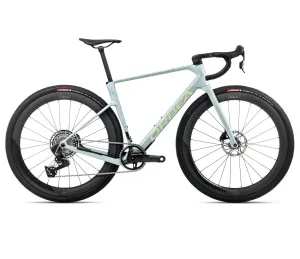Orbea rower gravelowy TERRA RACE M21eLTD z OQUO RC30TEAM 1X L Frozen Concrete