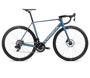 Orbea rower szosowy ORCA M21eTEAM PWR 57 Slate Blue-Halo Silver