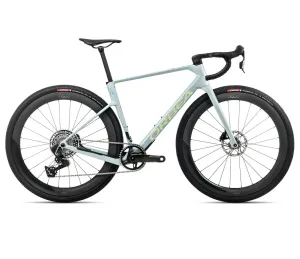 Orbea rower gravelowy TERRA RACE M21eLTD z OQUO RC30TEAM 1X XS Frozen Concrete