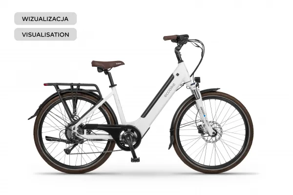 Produkt Rower elektryczny Ecobike X-City Flat White 26" Obraz