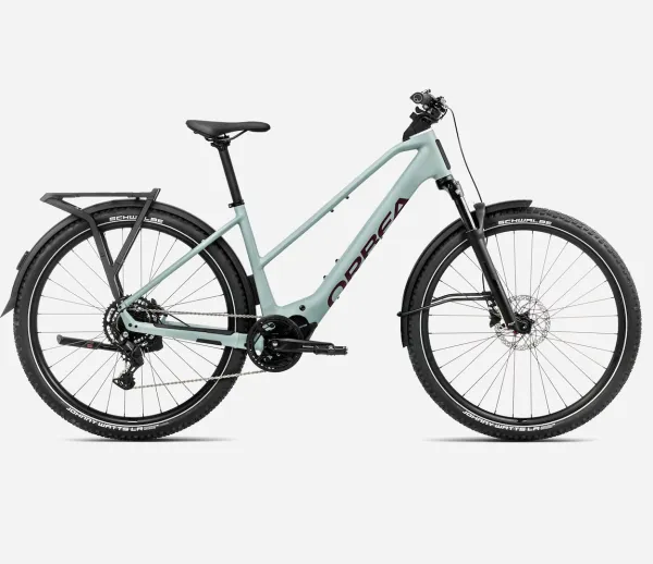 Produkt Orbea rower elektryczny KEMEN ADV 30 MID M Blue-Brugundy Obraz